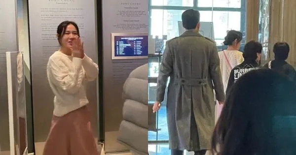 ¿Son Ye Jin estuvo acompañado por su esposo Hyun Bin para un horario de trabajo de fin de semana?