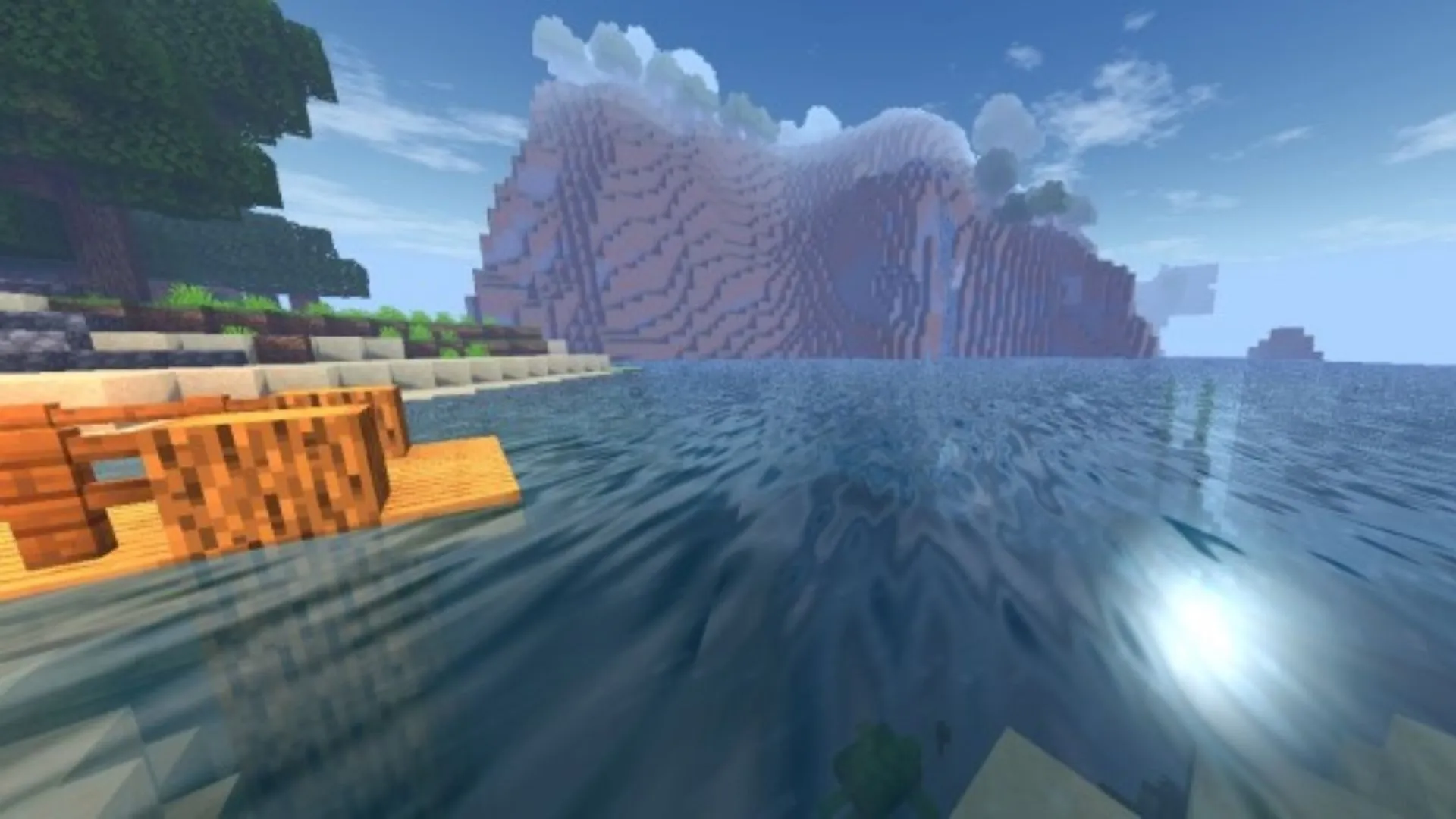 shaders mobiles Minecraft Bedrock pour le substrat rocheux minecraft