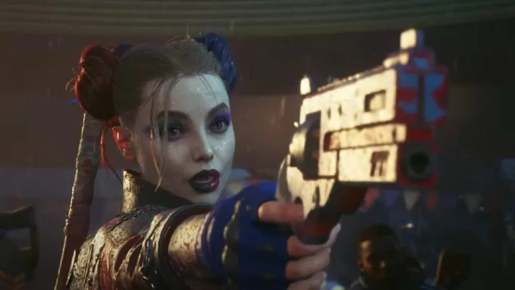 Selbstmordkommando Kill the Justice League Harley Quinn erschießt Batman