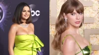 Selena Gomez revela o que disse a Taylor Swift no Globo de Ouro 2024