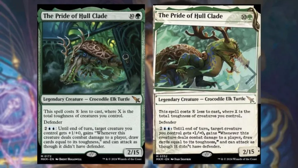 MTG Pride of Hull Clade 兩個版本