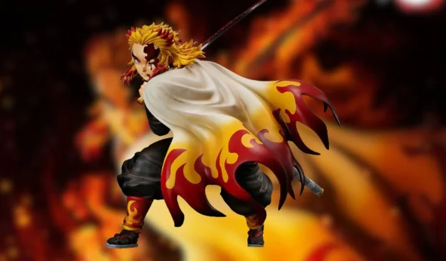 La figura del último soporte de Rengoku de Demon Slayer tiene un 25 % de descuento