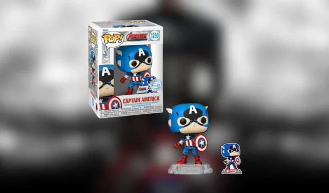 Capitán América Funko Pop & Pin se ensambla con casi un 40% de descuento