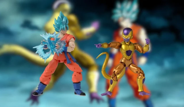 Dragon Ball Super Goku e Goku I personaggi del Battle Pack di Frieza arrivano con uno sconto del 23%.