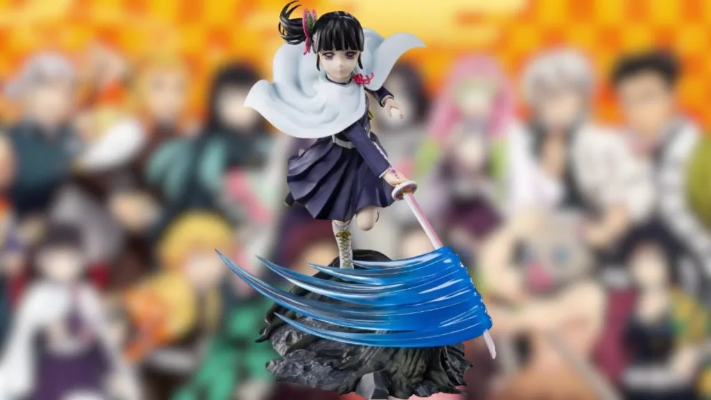 Matador de Demônios das Nações Tamashii: Figura Kimetsu no Yaiba Kanao Tsuyuri