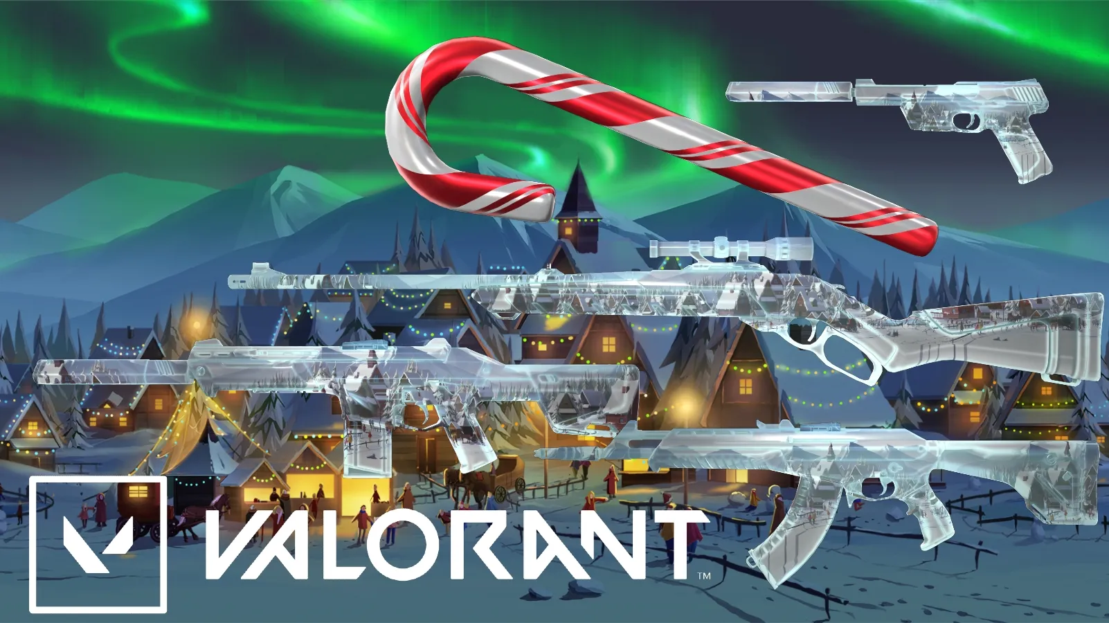 Valorant Winter Wonderland-Skins