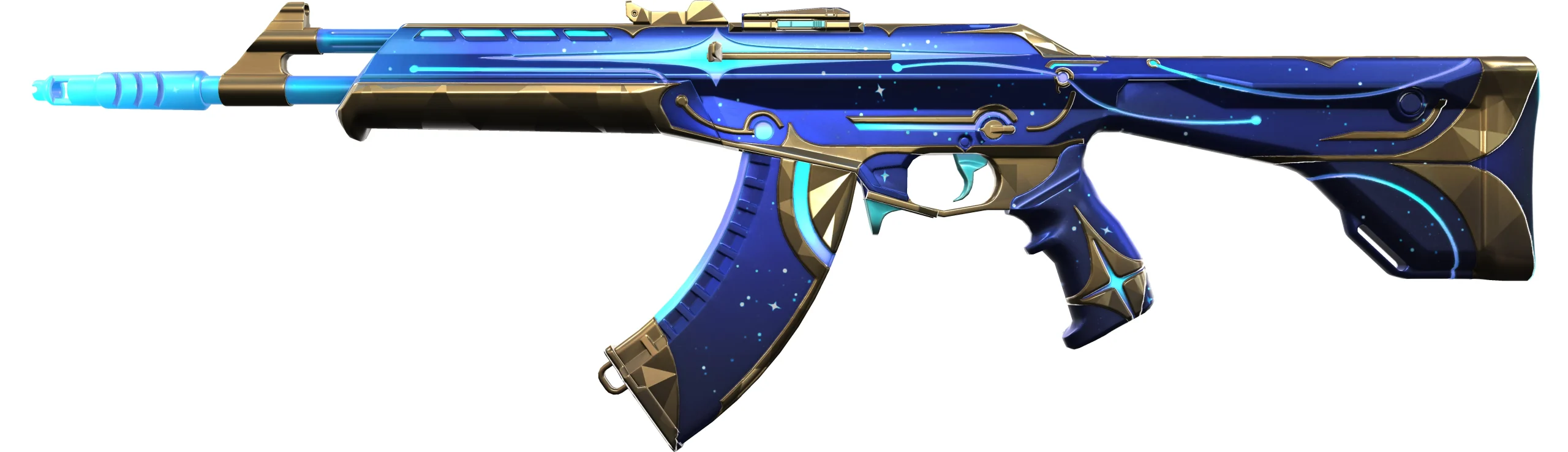 Le skin Starlit Odyssey dans Valorant pour Vandal