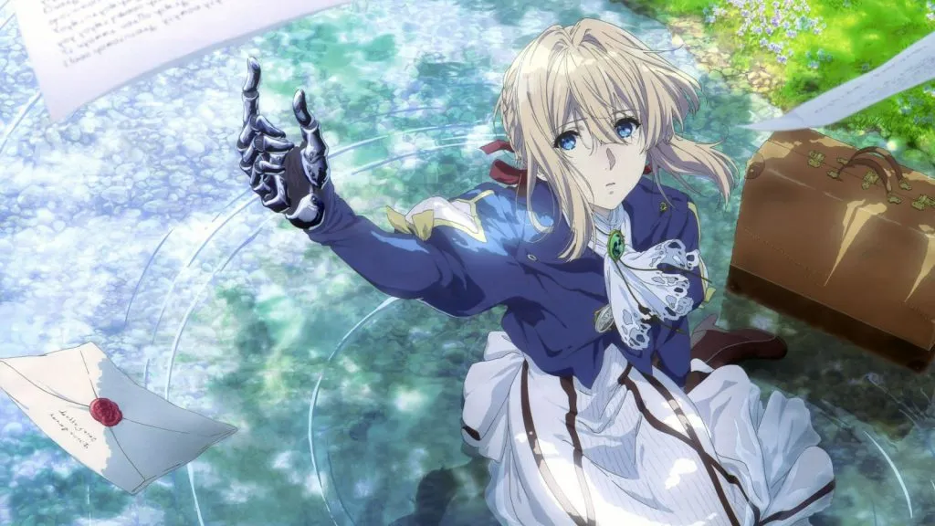 Krótka seria anime Violet Evergarden