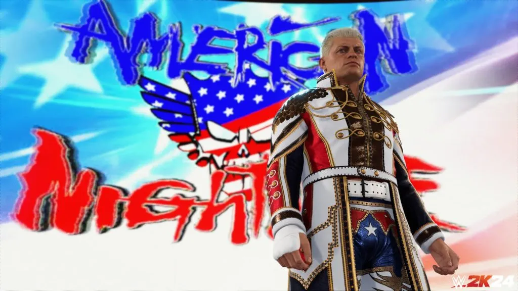 Cody Rhodes en WWE 2K24