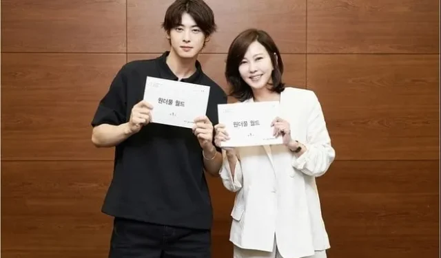 Encontro de “Wonderful World” Kim Nam-joo e Cha Eun-woo, como foi a leitura do roteiro?