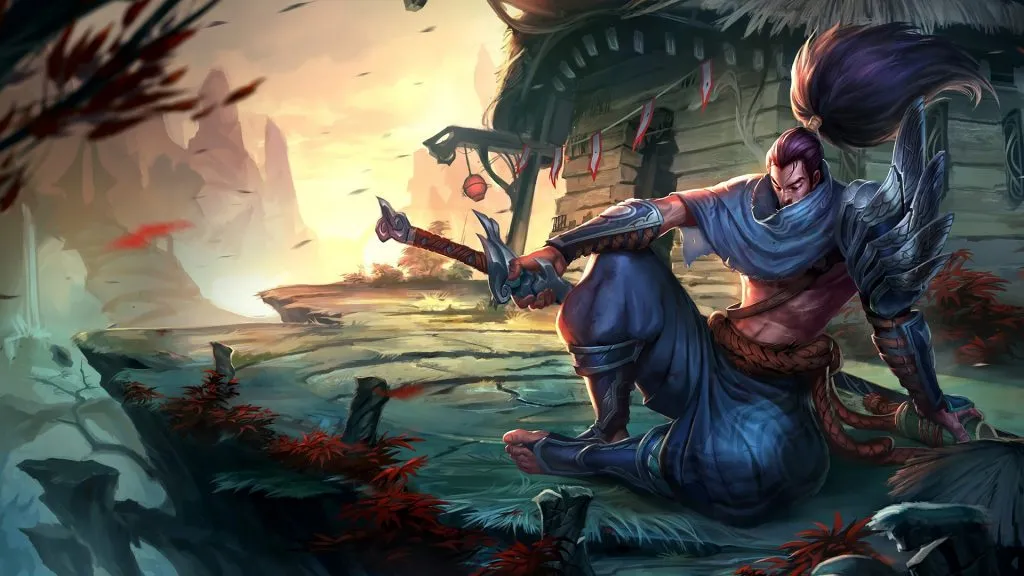 Grafika powitalna Yasuo