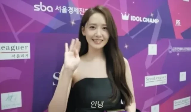 Yoona concluiu com sucesso três cerimônias de premiação apesar de estar resfriada