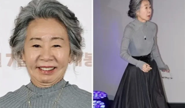 Youn Yuh-jung, lauréat d’un Oscar, porte un collier de 130 millions de wons 