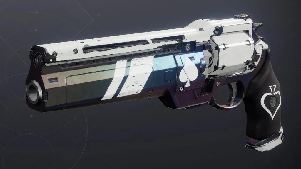 Cannone portatile esotico Asso di Picche di Destiny 2.