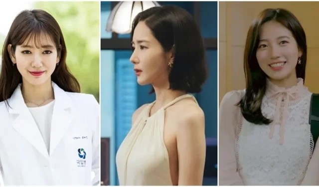 Atrizes criticadas por estilos excessivos em dramas: Park Min-young, Park Shin-hye e Suzy