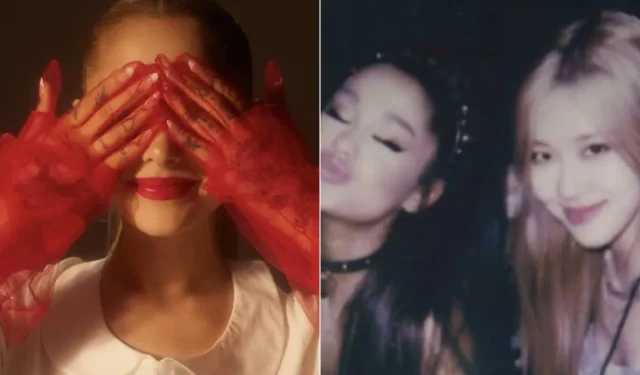 Der Rosé von BLACKPINK könnte im kommenden Album von Ariana Grande zu sehen sein 