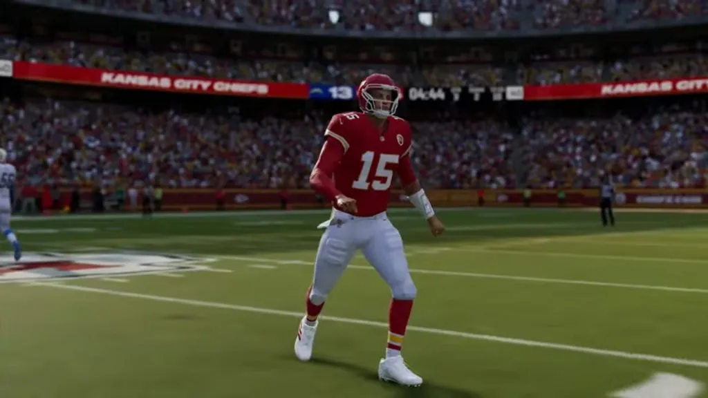 Une image du gameplay de Madden 24.