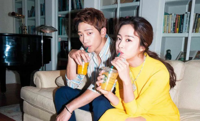 bi rain-kim tae hee-miniatura