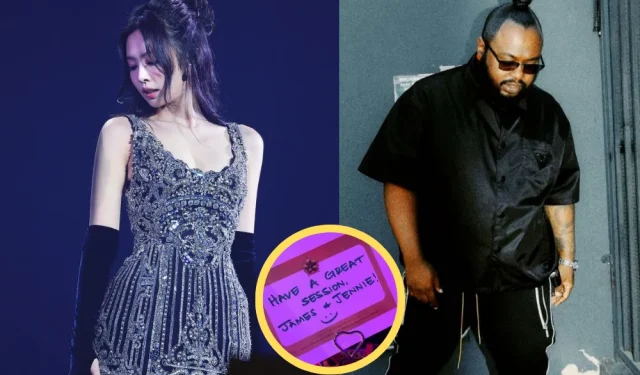 BLACKPINK Jennie suscite la frénésie avec une session surprise en studio – Crée-t-elle des succès avec James Fauntleroy ?