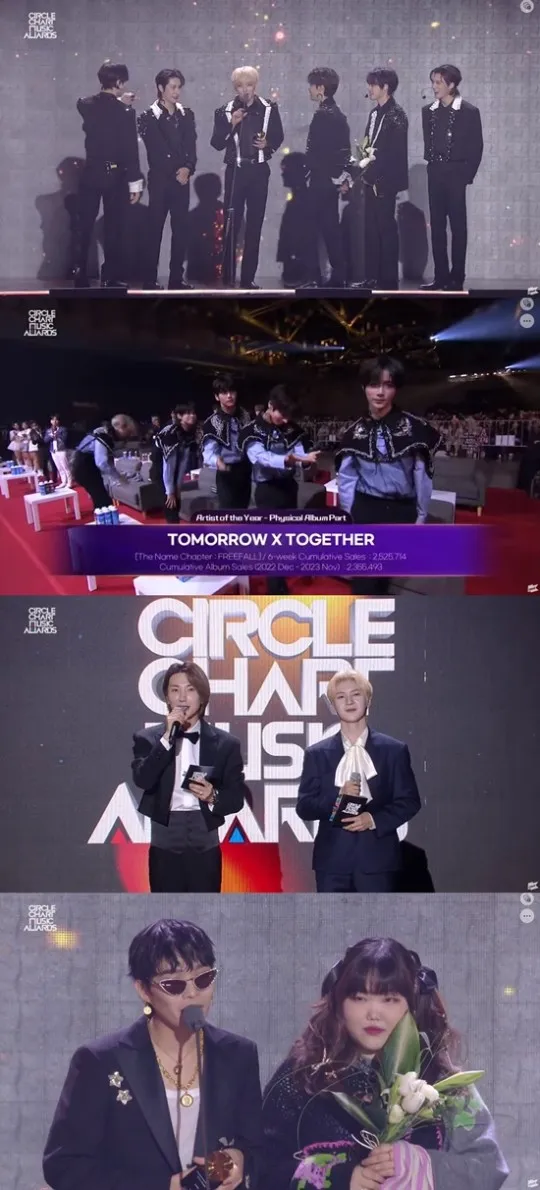Ganadores de los Circle Chart Music Awards 2023: NCT Dream, NewJeans, MAMAMOO Hwasa, ¡más!