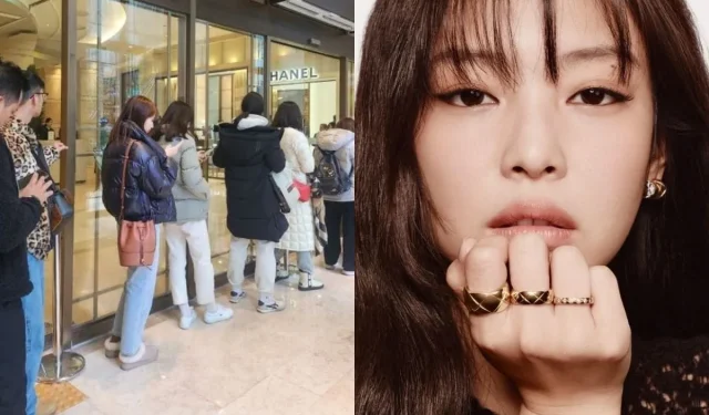 Koreaner stehen bei -9°C Schlange, um einen von Jennie’s getragenen Ring für 3.000 USD zu kaufen