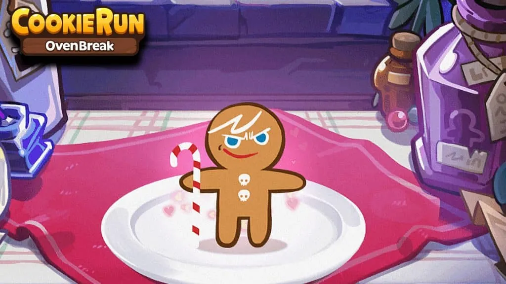 Um personagem de Cookie Run: Overbreak