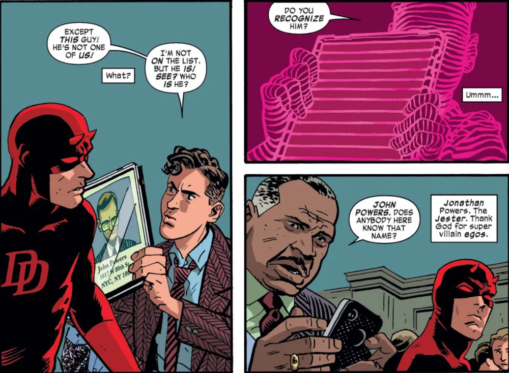 Daredevil no puede ver las pantallas del teléfono