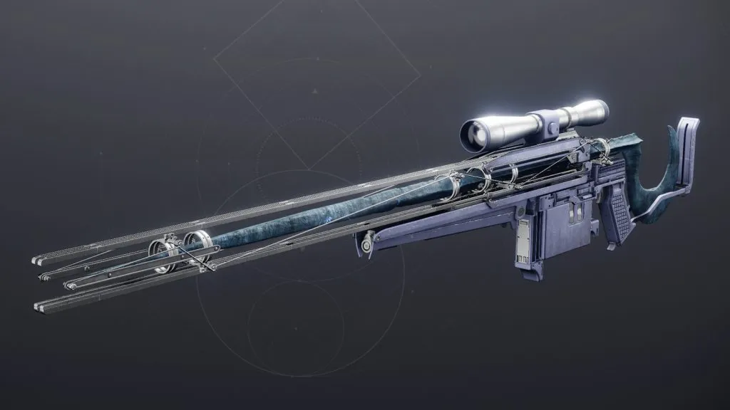 O rifle de precisão exótico Cloudstrike de Destiny 2.