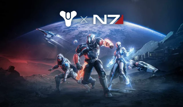 Le crossover Mass Effect de Destiny 2 ajoute des équipements inspirés de l’équipage normand