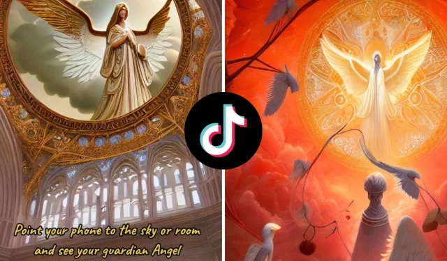 Como obter o filtro Anjo da Guarda no TikTok