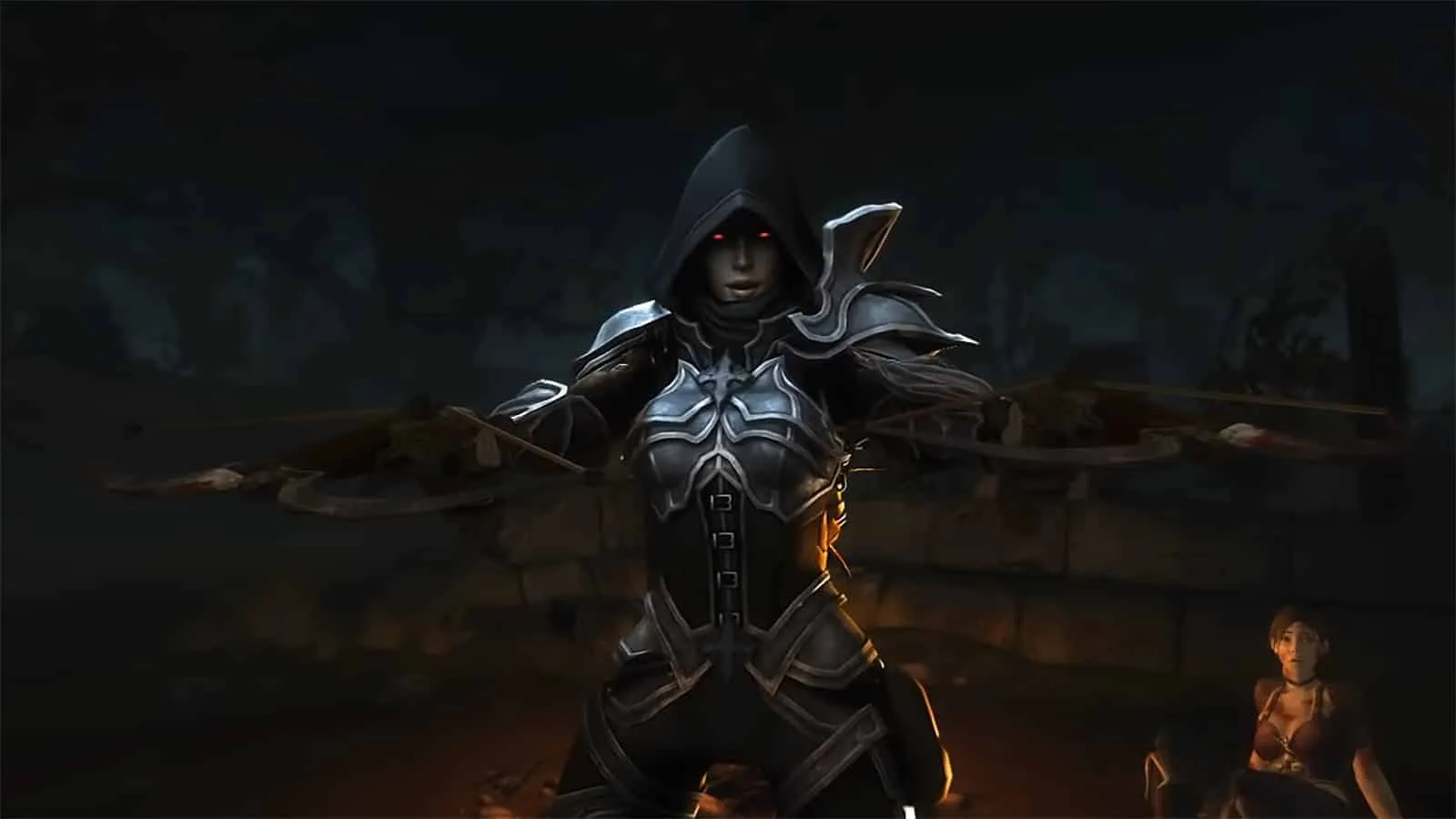 Une image du chasseur de démons de la bande-annonce de gameplay de Diablo 3