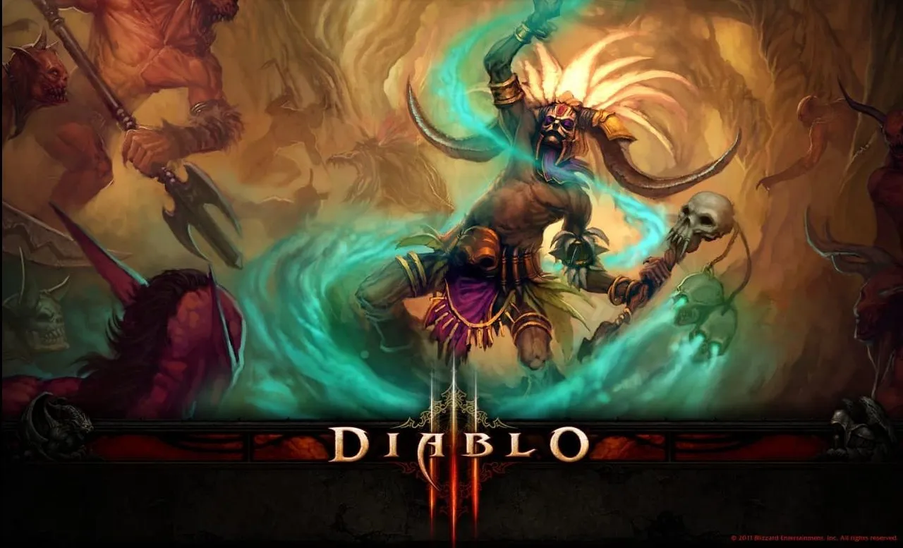 El médico brujo de Diablo 3 invoca criaturas