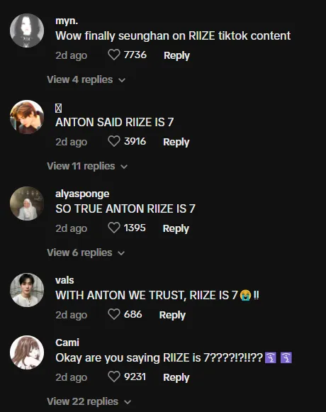 ¿Anton insinuó OT7 RIIZE? Esto es lo que pasó