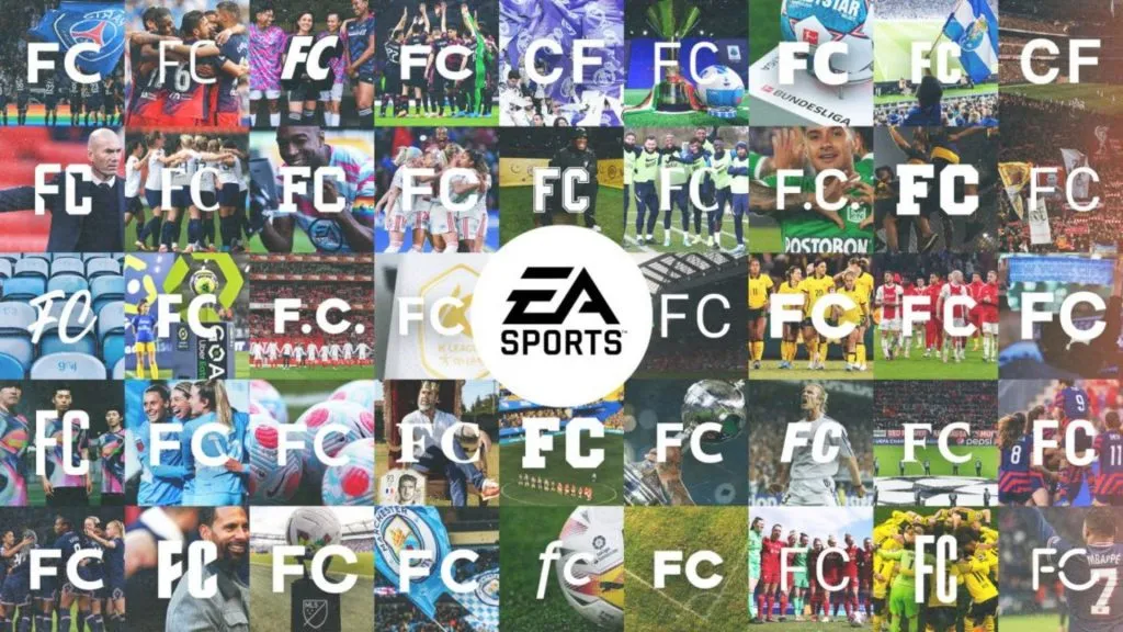 EA Sports FC 아트 로고, FIFA의 ​​대안.