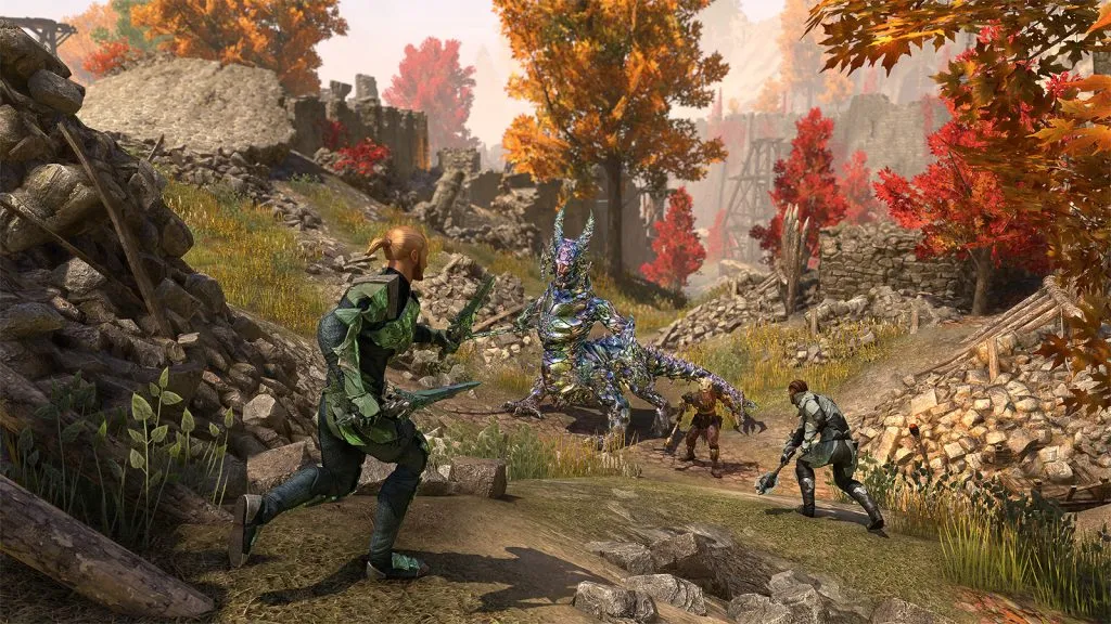 Elder Scrolls Online-Gameplay