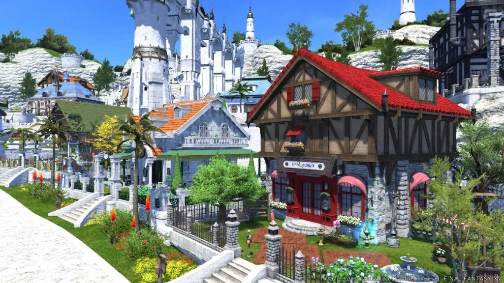 image de Final Fantasy XIV du logement du joueur