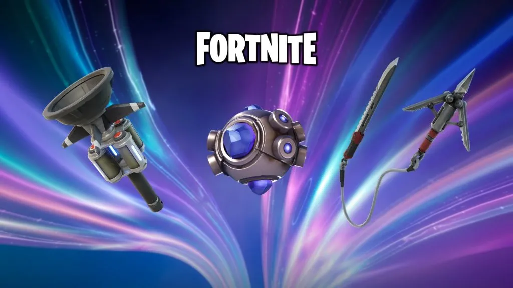 Fortnite Clinger, Grapple Blade und Shockwave Granate