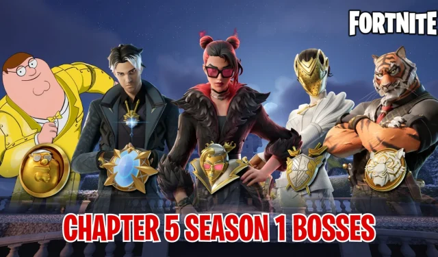 Todos los jefes de Fortnite en el Capítulo 5 Temporada 1 y 2. como derrotarlos