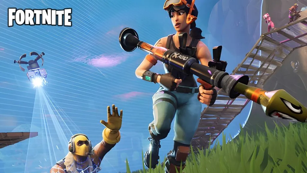 Fortnite-Spieler wird eliminiert