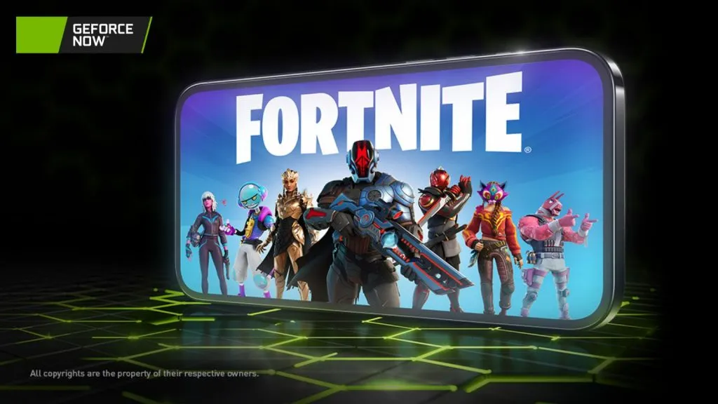 Fortnite sur GeForce maintenant