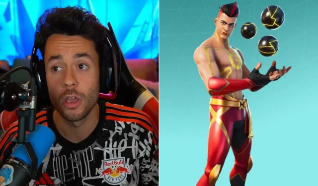 A estrela do Twitch, Grefg, critica a Epic depois de ‘recusar-se’ a mudar sua skin de Fortnite