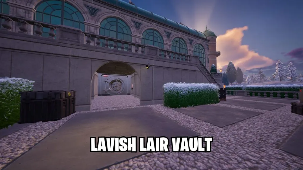 Fortnite의 Lavish Lair 금고