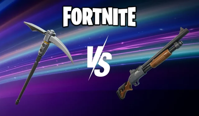 곡괭이가 해머 펌프 샷건보다 낫다는 주장으로 인해 Fortnite 플레이어가 분열되었습니다.