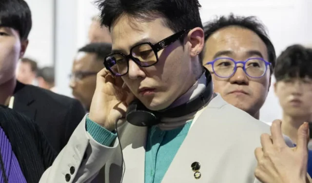 La brillante presenza di G-Dragon al CES 2024 “Sono sempre stato interessato all’intelligenza artificiale e al metaverso”