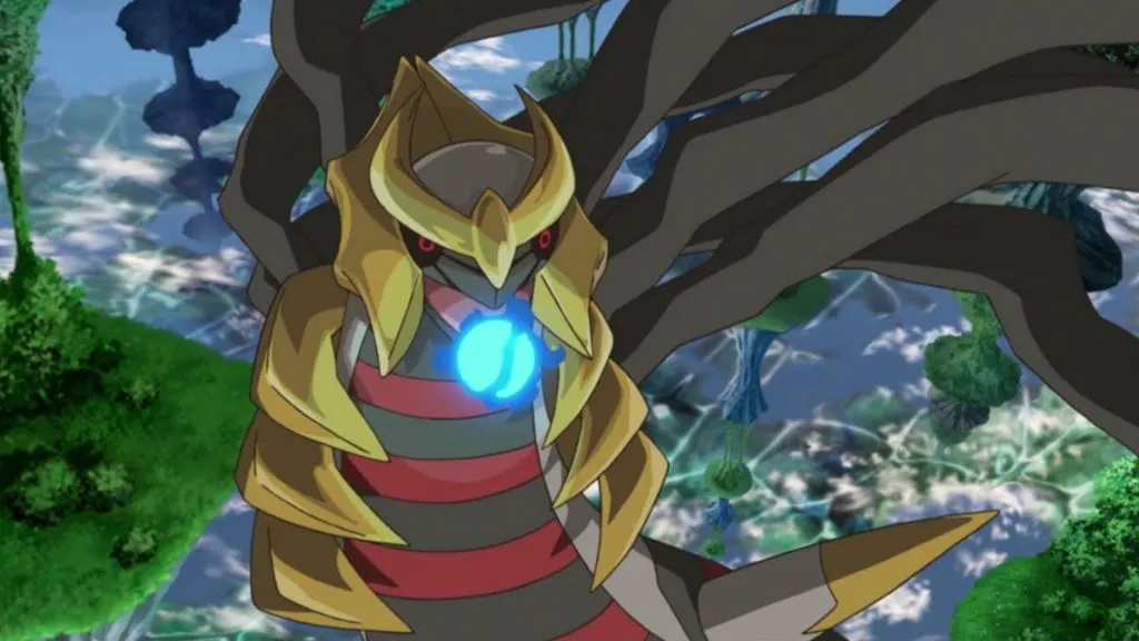 origem da giratina forma pokémon