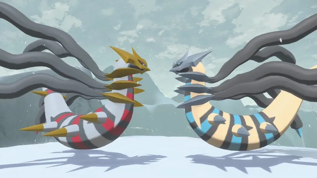 origem giratina para pokémon brilhante