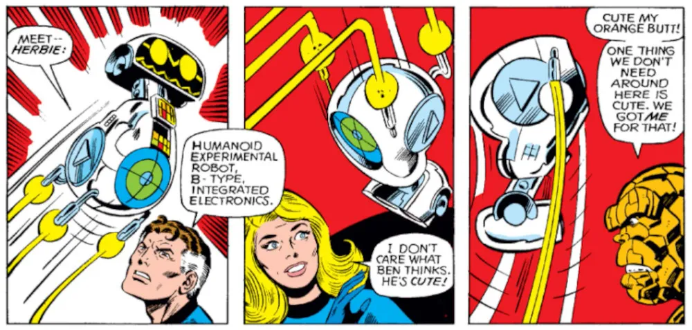 herbie first appearance fantastic four