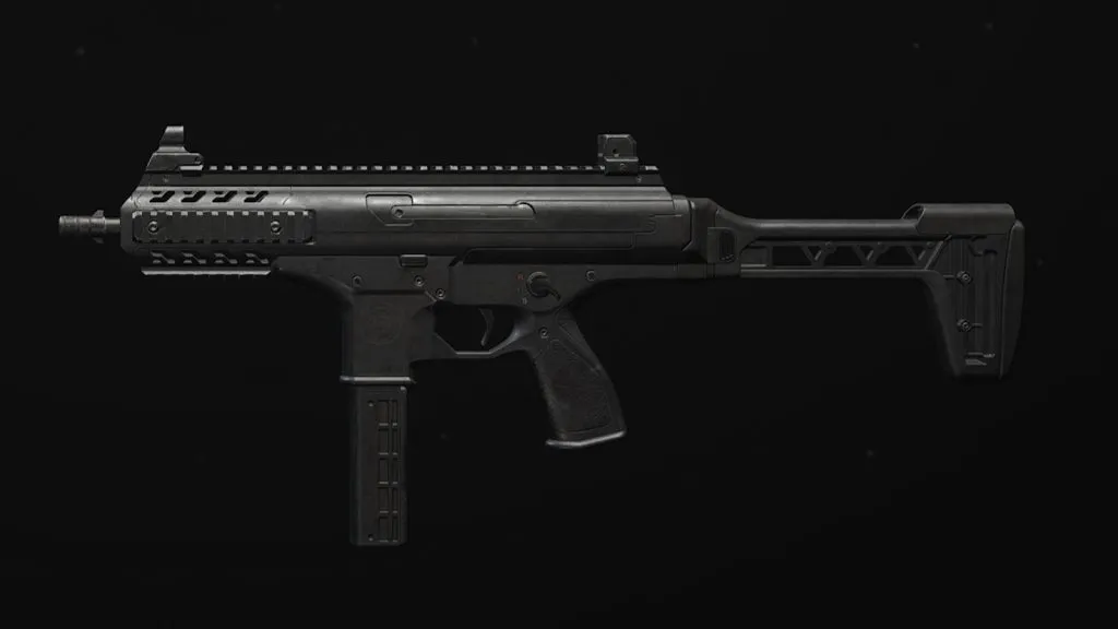 HRM-9 SMG pokazany w Warzone.