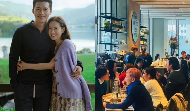 Son Ye Jin y Hyun Bin son vistos saliendo en Japón