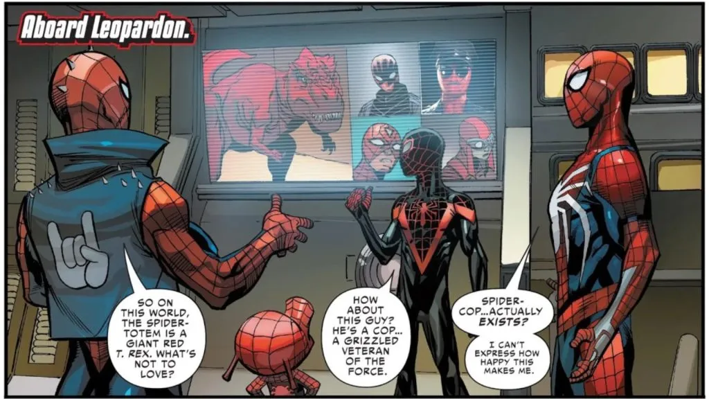 Spider-Man descubre que Spider-Cop es real.